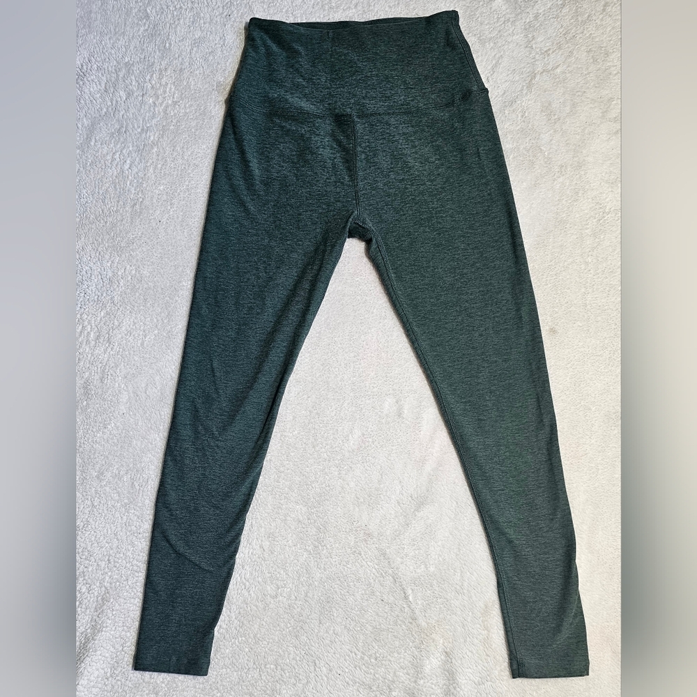 Beyond Yoga Darck Gray Full Length Leggings Space Dyed | Size M